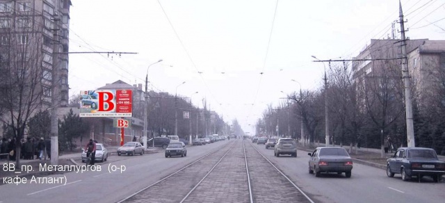 Щит 6x3,  пр. Металлургов  (о-р кафе "Атлант")