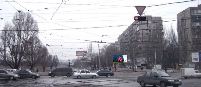 Щит 6x3,  б-р Шевченко, 91 (Кировский м-н, маг."Орбита")