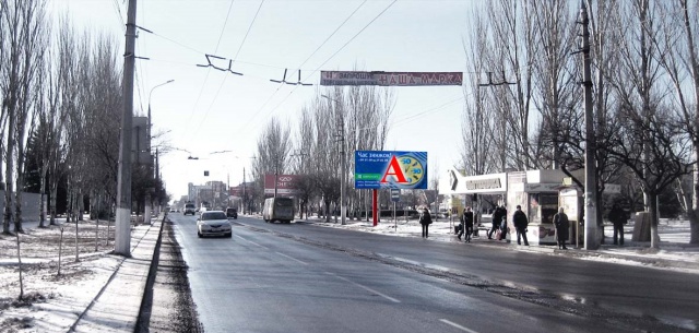 Щит 6x3,  пр.Строителей / ул.50-лет СССР (о-р Савона)