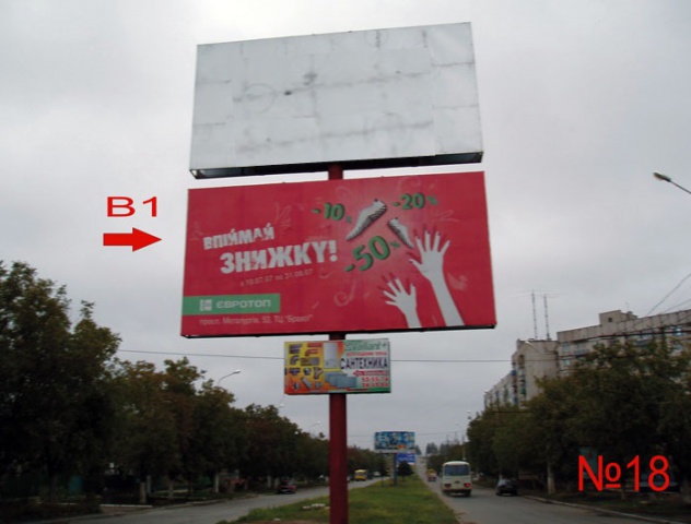 Щит 6x3,  ул.Олимпийская, 178 (кафе "Камелия")