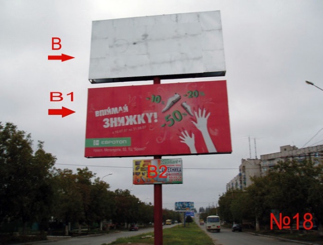 Щит 6x3,  ул.Олимпийская, 178 (кафе "Камелия")