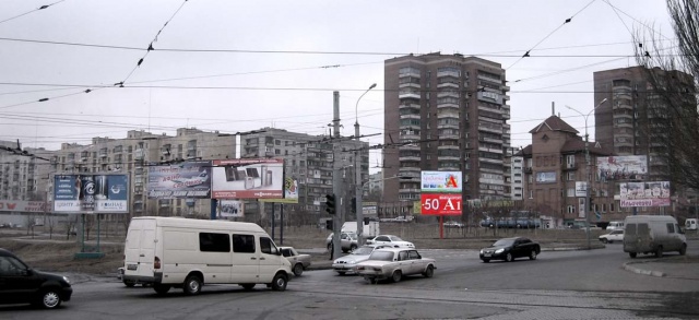 Щит 6x3,  Пр.  Металлургов/ б-р. Шевченко (Кировский)