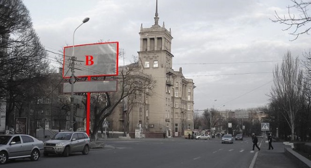 Щит 6x3,  пр. Ленина/ул. Артёма (маг. Светлячок)