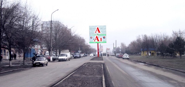 Щит 6x3,  б-р Шевченко (центральный вход в рынок "Космос")
