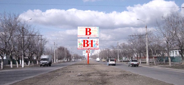 Щит 6x3,  ул.Олимпийская, 105/ пер.Пейзажный