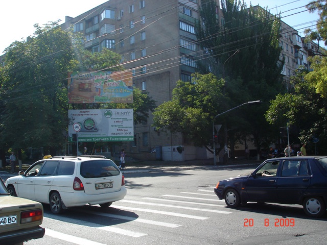 Щит 6x3,  пр. Ленина/ул. Зелинского